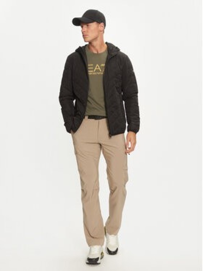 EA7 Emporio Armani Kurtka puchowa 8NPB14 PNE1Z 1200 Czarny Regular Fit