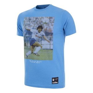Koszulka dla dorosłych - Maradona x COPA Nápoles Visitante - Niebieski