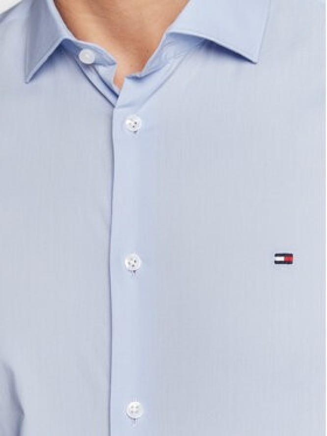 Tommy Hilfiger Koszula MW0MW25040 Błękitny Slim Fit
