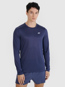 4F Longsleeve do biegania szybkoschnący męski - szary L