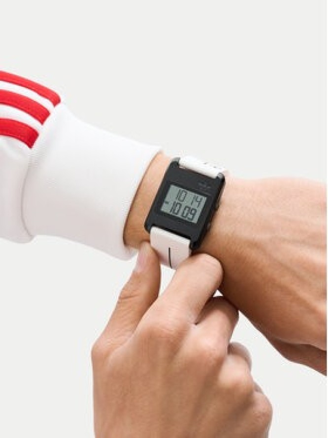 adidas Zegarek AO Street Retro Pop Three AOST25536 Biały