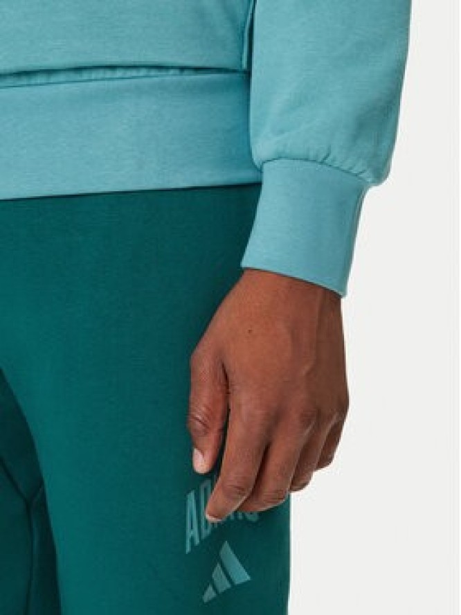 adidas Bluza Essentials Feelcozy JX5659 Turkusowy Regular Fit