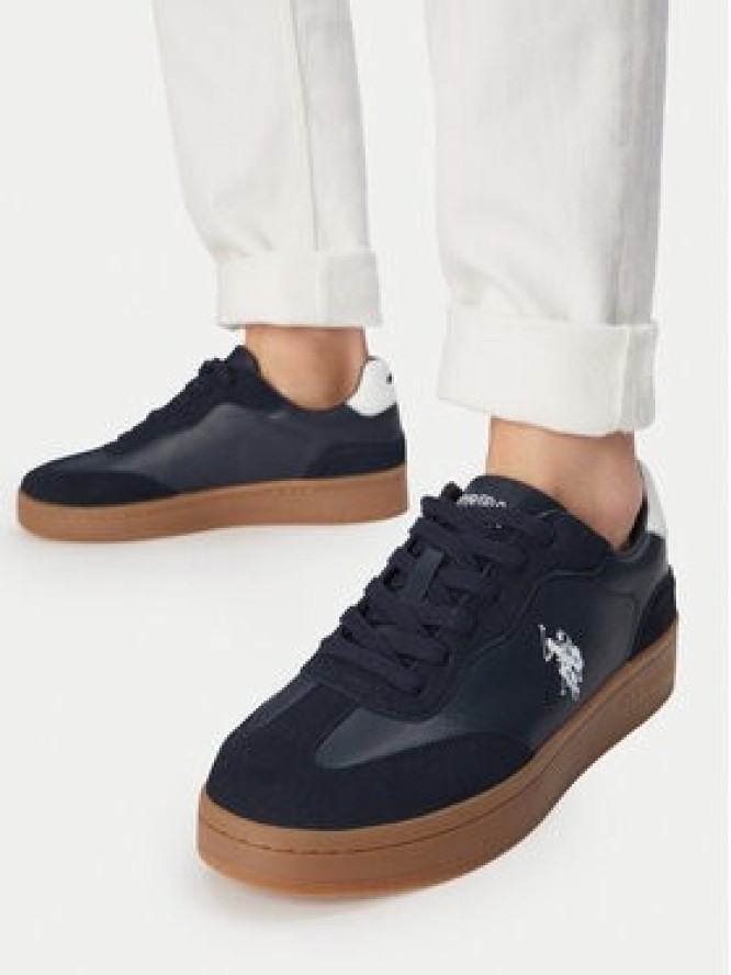 U.S. Polo Assn. Sneakersy EO-ROWAN001M/6LS1 Granatowy
