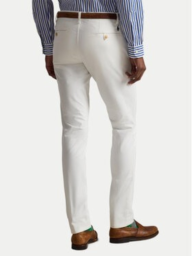 Polo Ralph Lauren Chinosy 710704176055 Biały Slim Fit