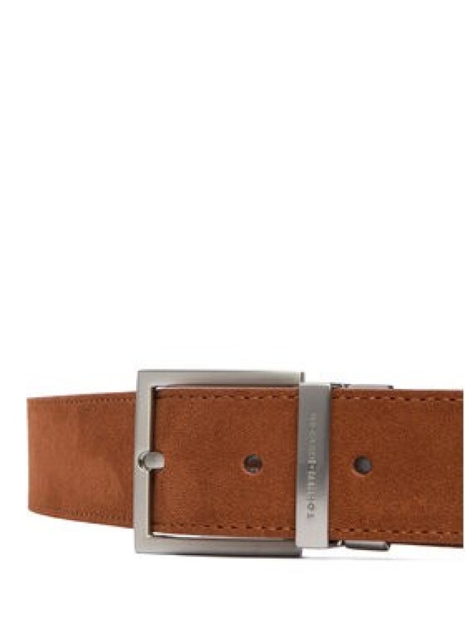 Tommy Hilfiger Pasek Męski Hudson Rev 3.5 AM0AM13945 Brązowy