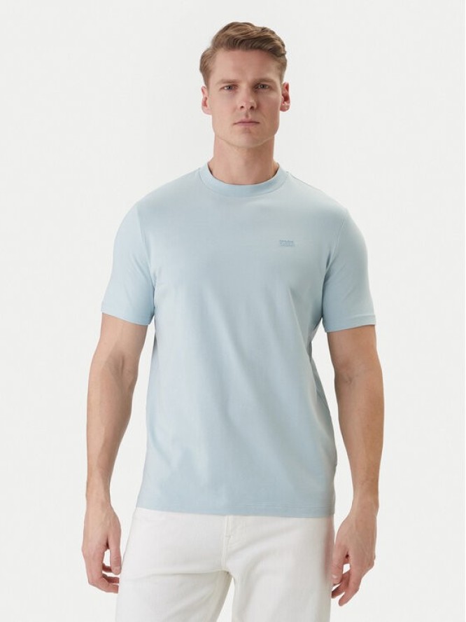 KARL LAGERFELD T-Shirt 755034 562235 Błękitny Regular Fit