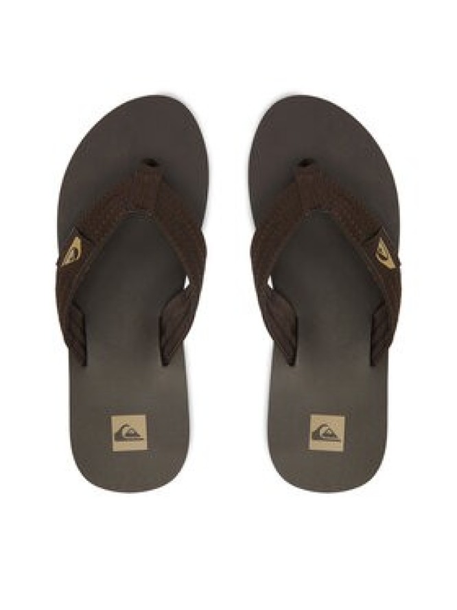 Quiksilver Japonki EO-DUNE CQ10036MGG Brązowy ciemny