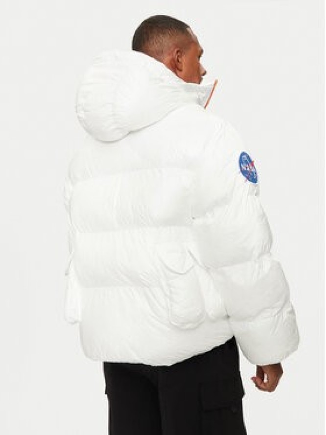 Alpha Industries Kurtka zimowa 148136 Biały Loose Fit