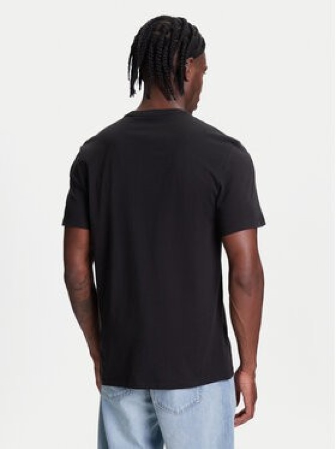Calvin Klein T-Shirt Box Tape Graphic LV04RC854G Czarny Regular Fit