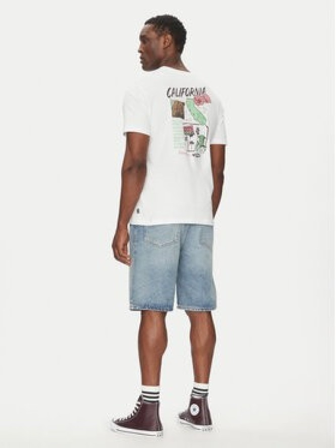 Billabong T-Shirt EBYZT00294 Biały Regular Fit