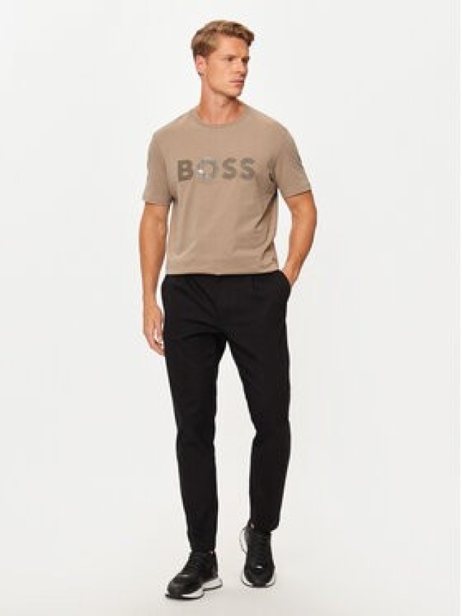 BOSS T-Shirt Mirror 2 50525087 Beżowy Regular Fit