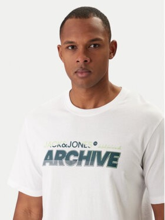 Jack & Jones T-Shirt Brat Tee 12288103 Biały Regular Fit