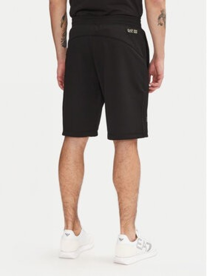 EA7 Emporio Armani Szorty sportowe 7M000260 AF13526 UC001 Czarny Regular Fit