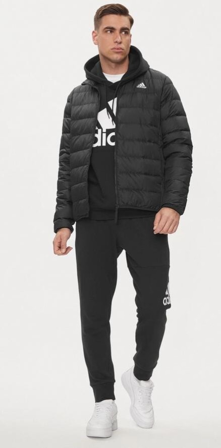 Lekka kurtka puchowa adidas Essentials czarna