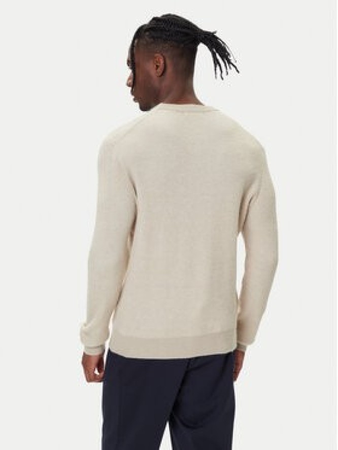 Guess Sweter M5BR20 Z0482 Beżowy Regular Fit