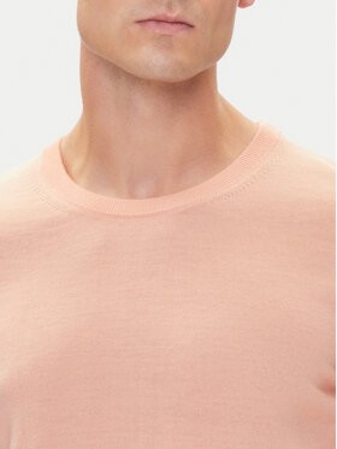 BOSS Sweter Leno-P 50468239 Różowy Slim Fit