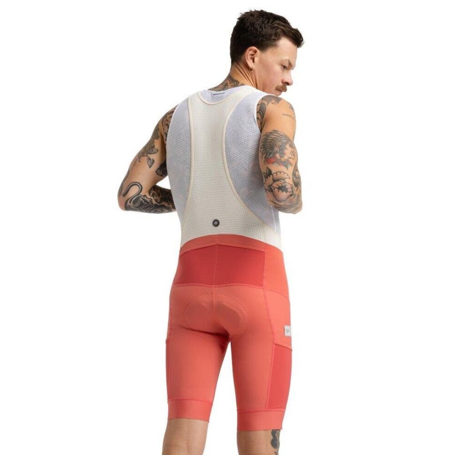 Męskie spodenki rowerowe gravel Kolarstwo Siroko Rugged Tile