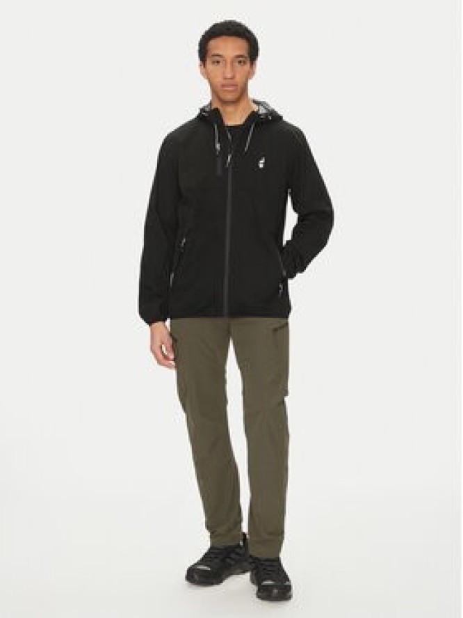 Aulp Kurtka outdoor Tomer Czarny Regular Fit