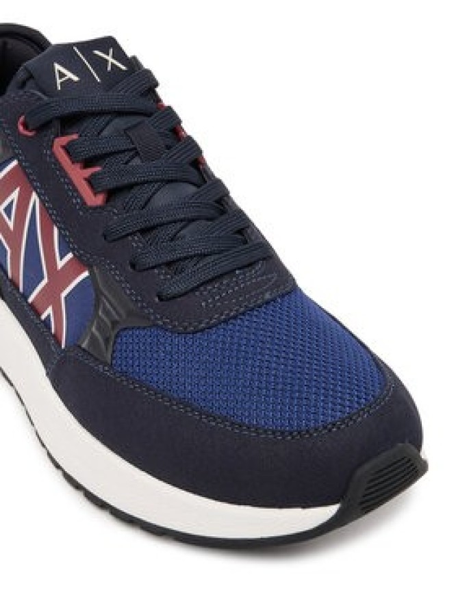 Armani Exchange Sneakersy XUX090 XV276 MZ253 Granatowy