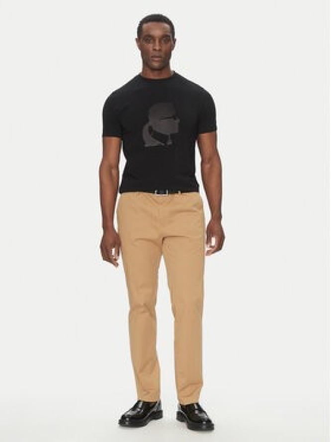 KARL LAGERFELD T-Shirt 755054 552221 Czarny Regular Fit