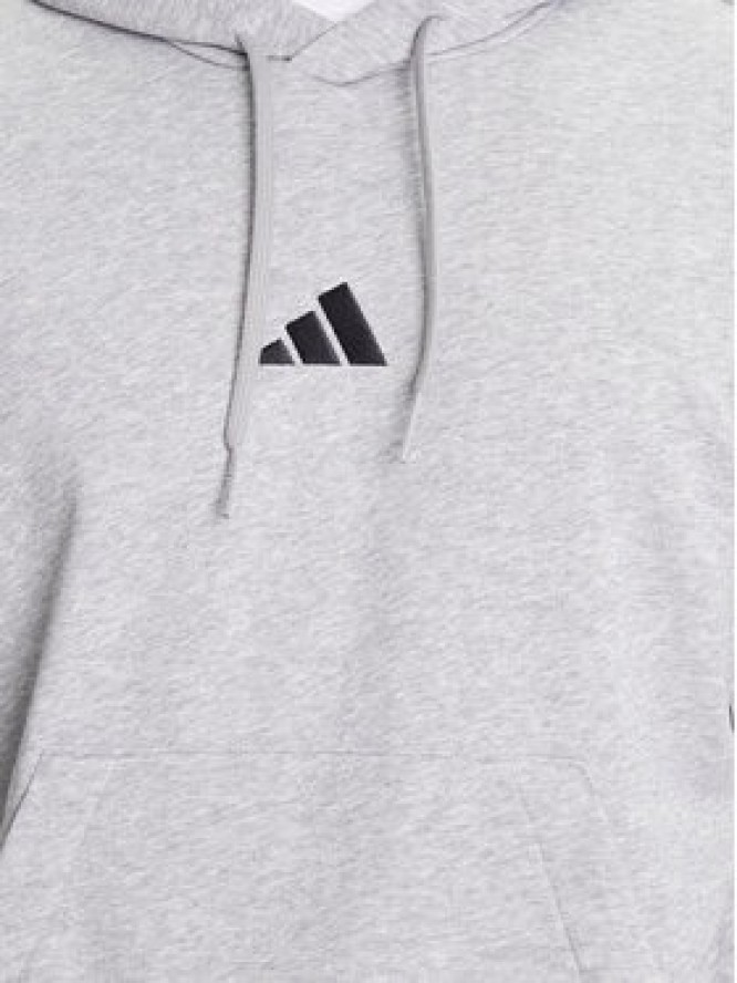 adidas Bluza Essentials 3-Stripes JD1871 Szary Regular Fit