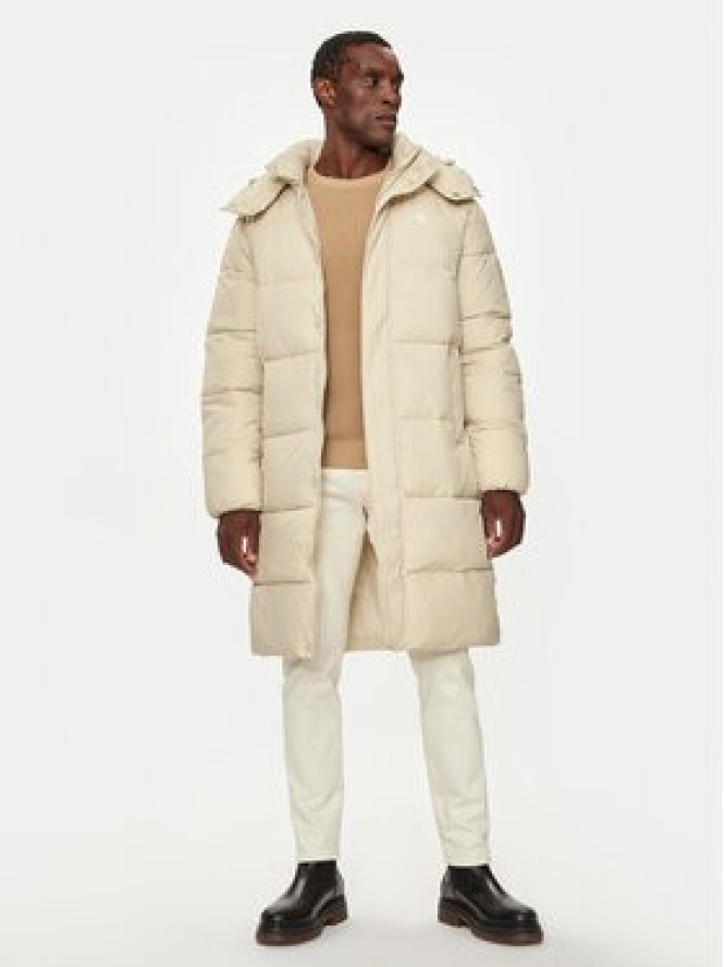 Calvin Klein Jeans Kurtka zimowa Essentials J30J326109 Beżowy Regular Fit