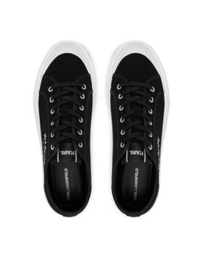 KARL LAGERFELD Trampki Kampus Max V KL50523 Czarny