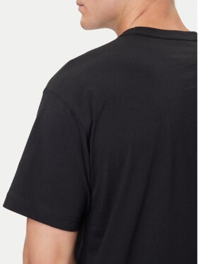 Versace Jeans Couture T-Shirt 79GAHE01 CJ00T Czarny Regular Fit