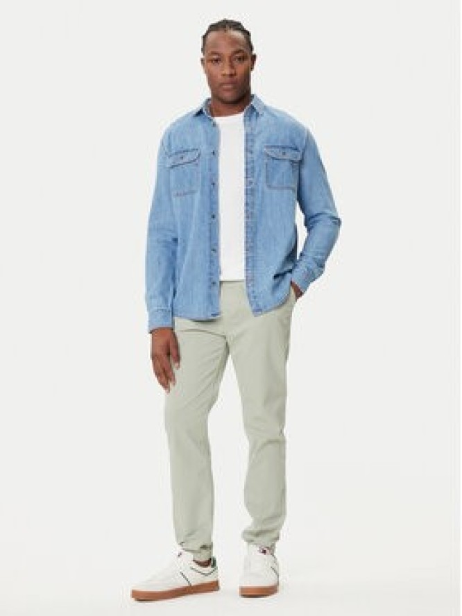 Tommy Jeans Joggery Austin DM0DM20283 Zielony Slim Fit