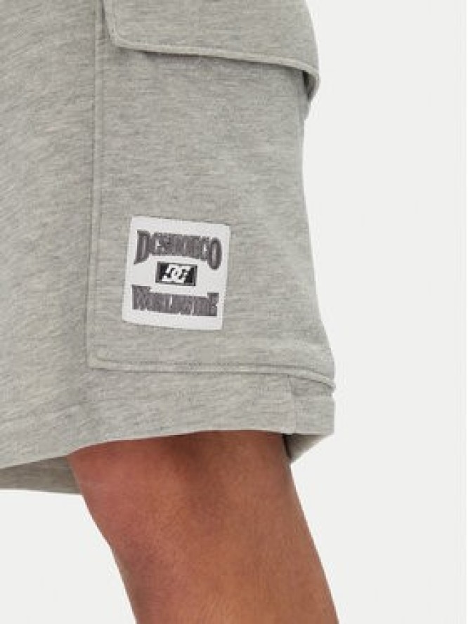 DC Shoes Szorty sportowe Millenia ADYFB03075 Szary Baggy Fit