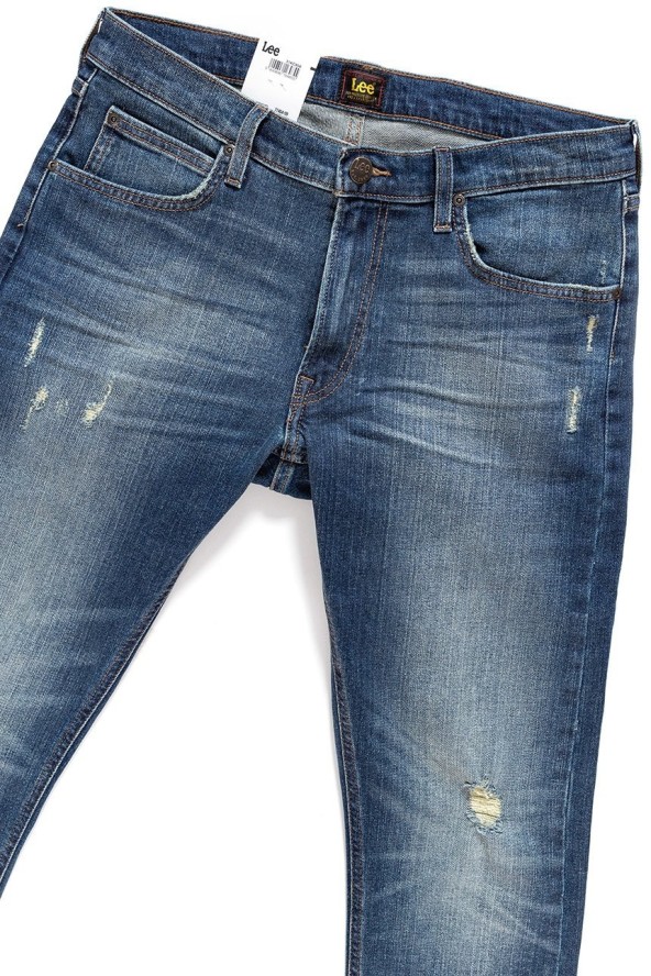 JEANSY MĘSKIE LEE LUKE BLUE TRASH VD L719DKVD 112118888
