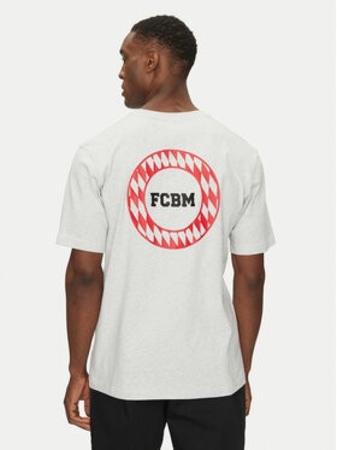 adidas T-Shirt FC Bayern VRCT JL6112 Szary Regular Fit