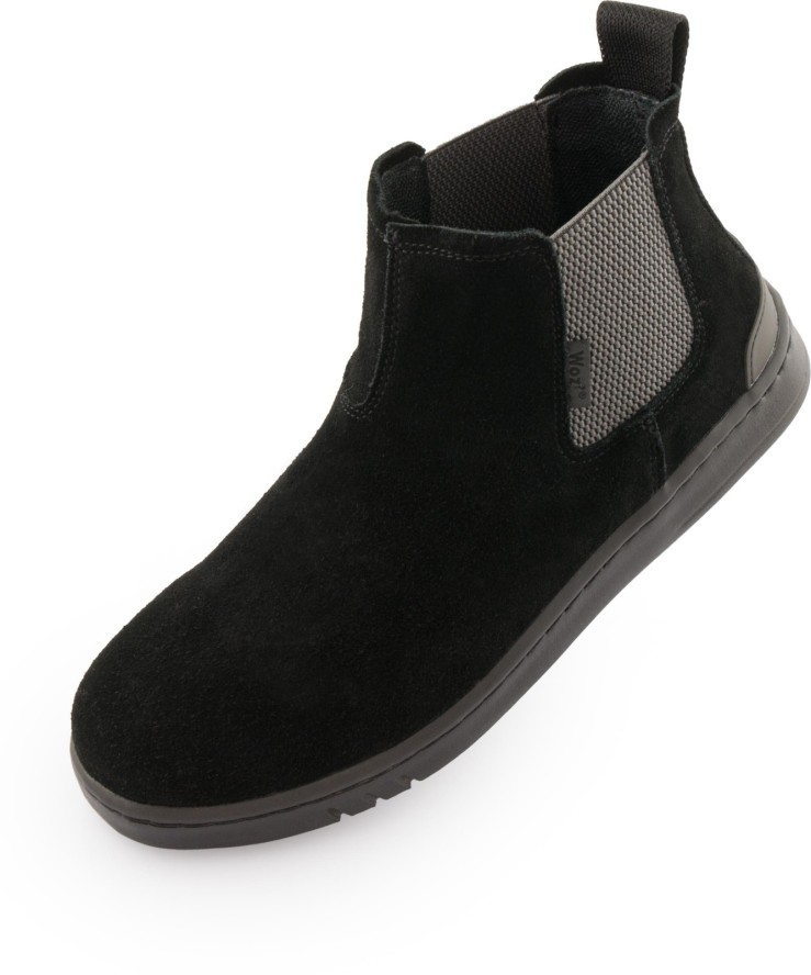 Eleganckie czarne skórzane buty męskie Woz David 1 rozmiar 45