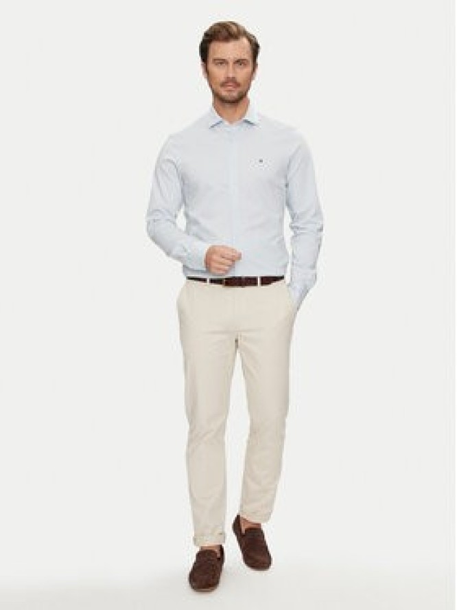 Tommy Hilfiger Koszula MW0MW35805 Błękitny Slim Fit