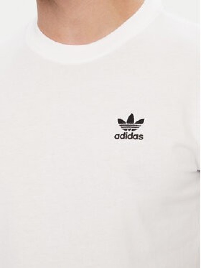 adidas T-Shirt Trefoil Essentials JI8544 Biały Regular Fit