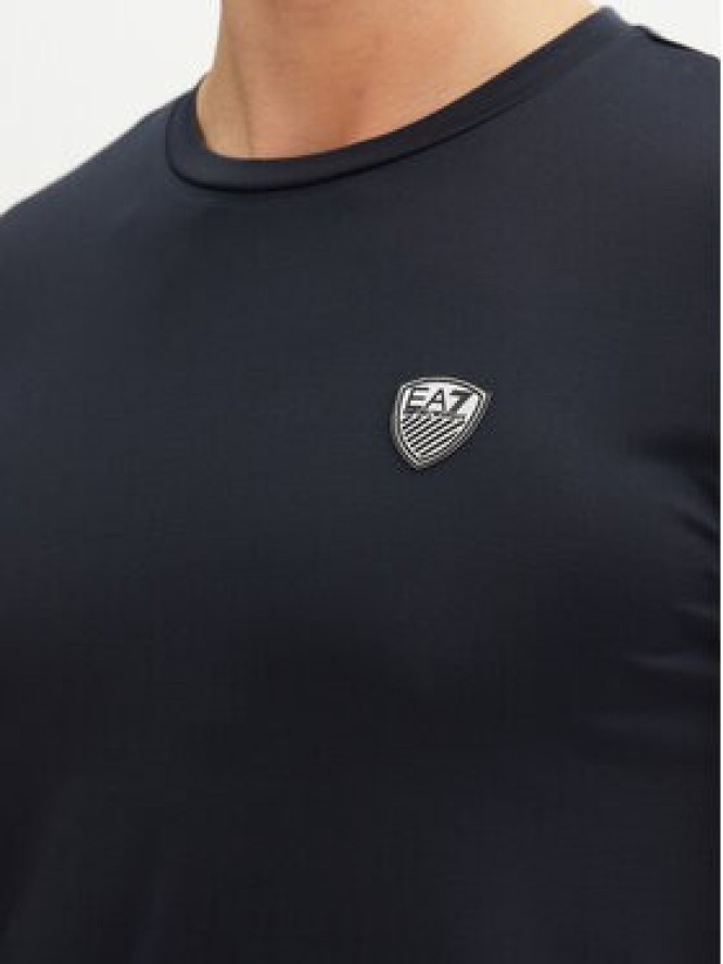 EA7 Emporio Armani T-Shirt 8NPT16 PJRGZ 1562 Granatowy Regular Fit