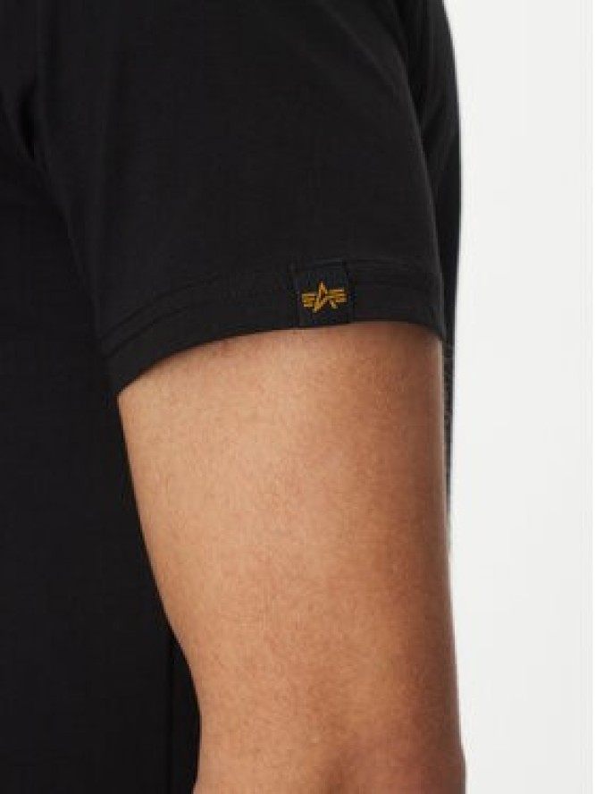 Alpha Industries T-Shirt Camo Puff 146506 Czarny Regular Fit