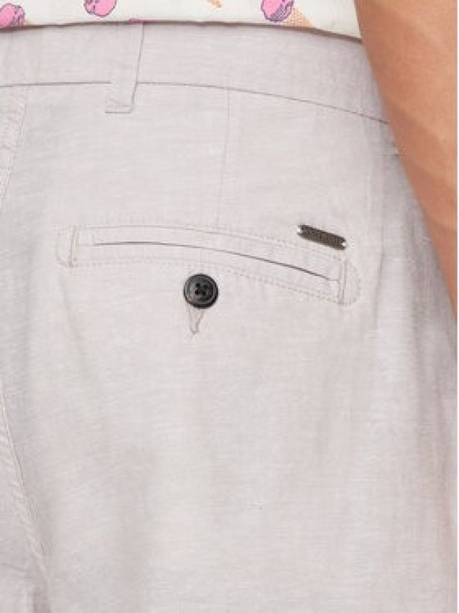 Jack & Jones Szorty materiałowe Stace 12248627 Szary Tapered Fit