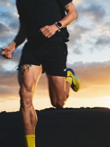 4F Spodenki do biegania szybkoschnące męskie - czarne XL