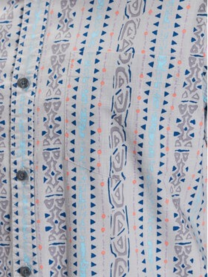 Quiksilver Koszula Tracks EQYWT04463 Szary Regular Fit