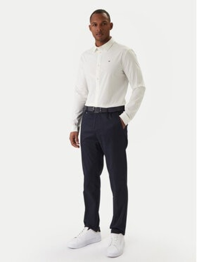 Tommy Jeans Koszula DM0DM04405 Biały Slim Fit