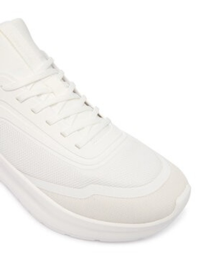 Calvin Klein Sneakersy Light Eva Run Lace Sock Mm HM0HM02164 Biały