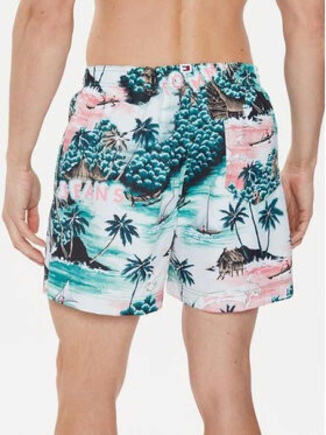 Tommy Hilfiger Szorty kąpielowe UM0UM03150 Kolorowy Regular Fit