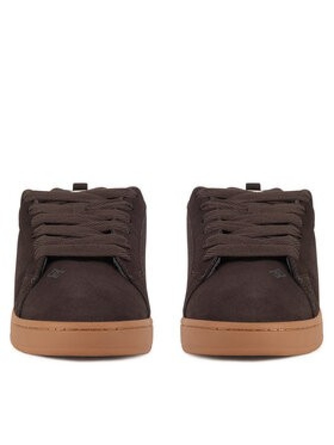DC Shoes Sneakersy COURT GRAFFIK SE DC01665200 Brązowy