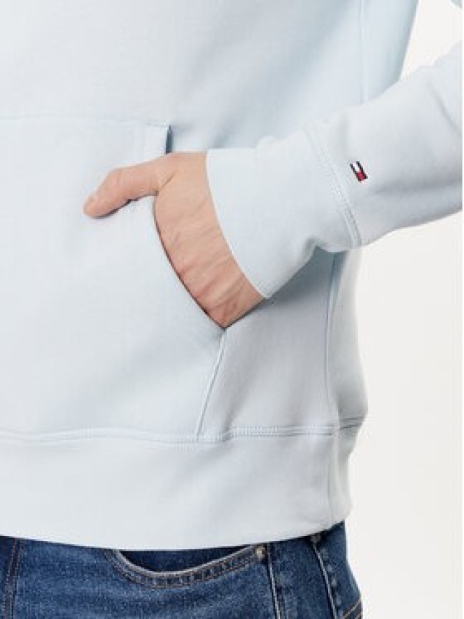Tommy Hilfiger Bluza Logo MW0MW11599 Błękitny Regular Fit