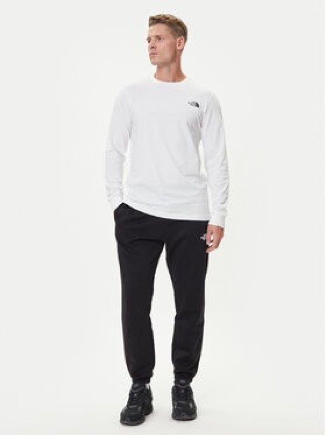 The North Face Longsleeve Easy NF0A8A6F Biały Regular Fit