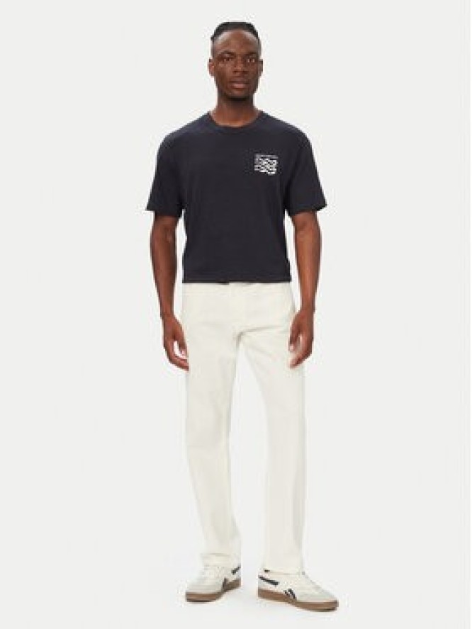 Jack & Jones T-Shirt Blajake 12294944 Granatowy Relaxed Fit