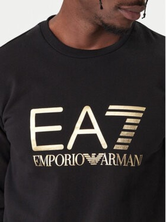 EA7 Emporio Armani Bluza 7M002278 AF22266 MC004 Czarny Regular Fit