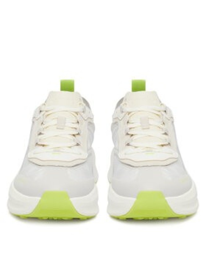 Calvin Klein Sneakersy Chunky Run Laceup Stripe Ny HM0HM02160 Écru