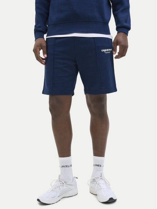 Jack & Jones Szorty sportowe Vesterbro 12252251 Niebieski Loose Fit